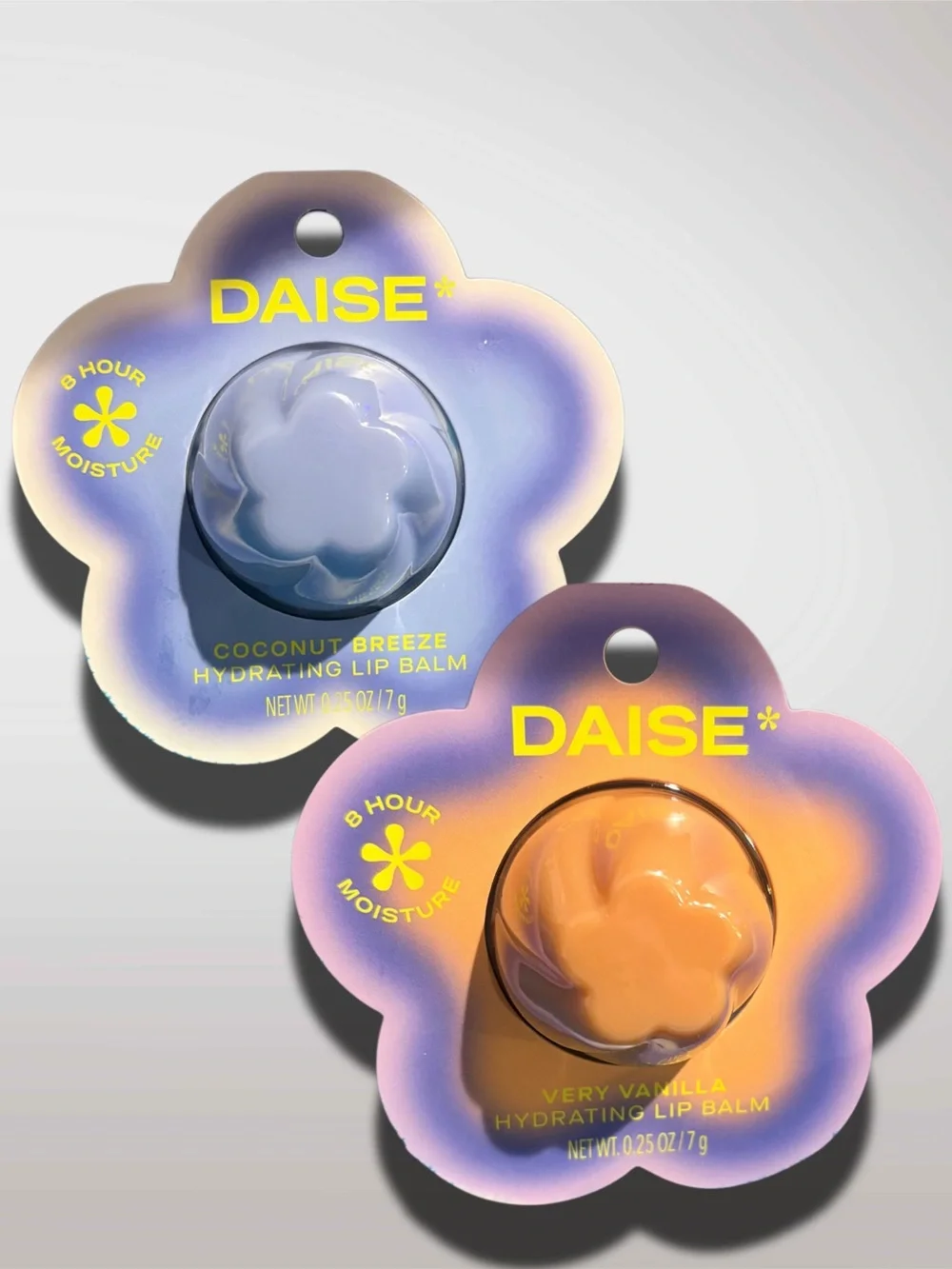 Coconut Breeze & Very Vanilla Hydrating Lip Balm - Blue & Peach
